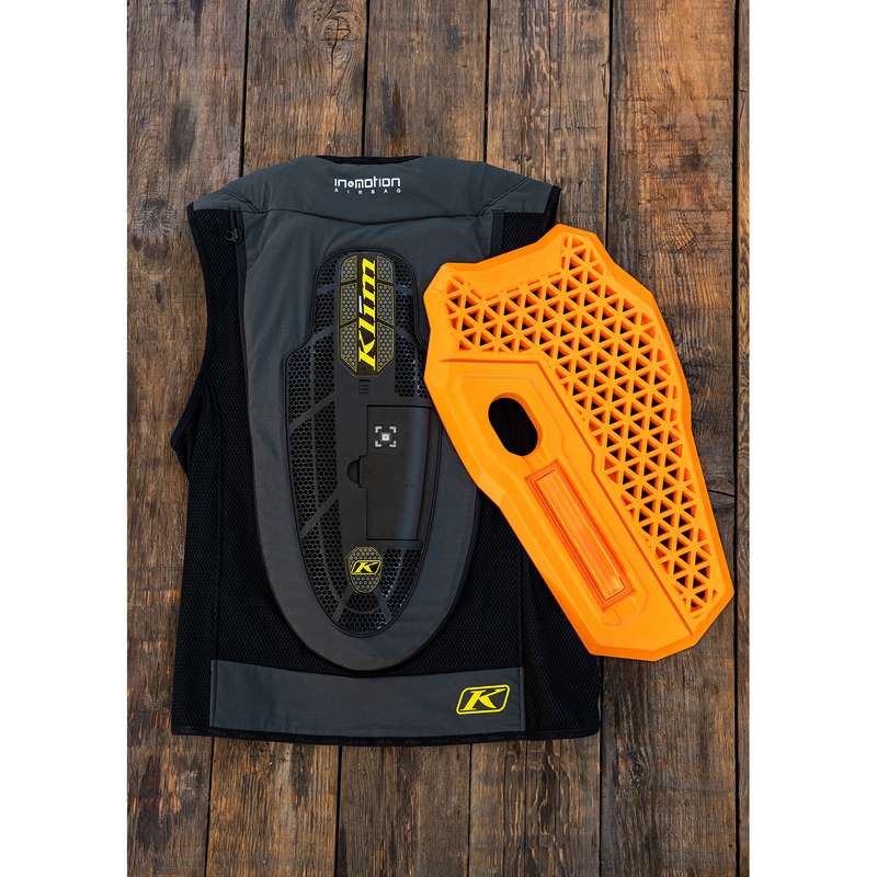 Klim Airbag Vest Compatible D3O Level 2 Back Protector - Image 3