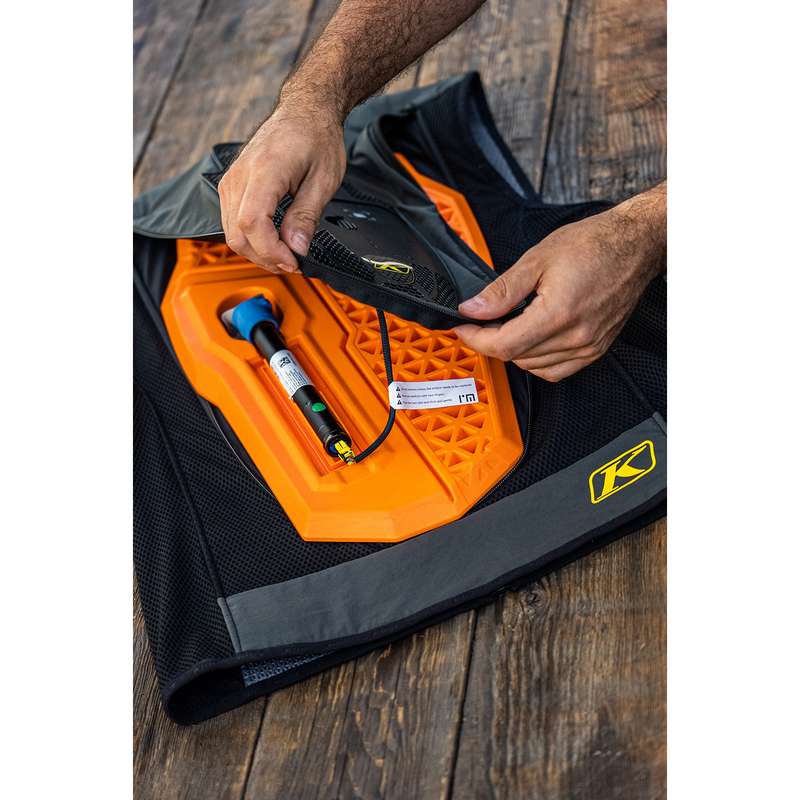 Klim Airbag Vest Compatible D3O Level 2 Back Protector - Image 7
