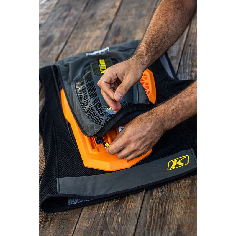 Klim Airbag Vest Compatible D3O Level 2 Back Protector - Image 8