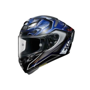 SHOEI X-FOURTEEN AERODYNE TC-2 BLUE