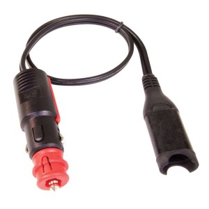 OptiMate CABLE O-02, Adapter, SAE to AUTO / BIKE plug