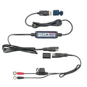OptiMate USB O-108KIT, Smart in-line 3300mA USB charger kit, with standby mode and vehicle battery monitor
