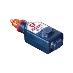 OptiMate USB O-115, 3300mA dual output weatherproof USB charger, with BIKE plug (fits BMW, Triumph, Ducati Multistrada)
