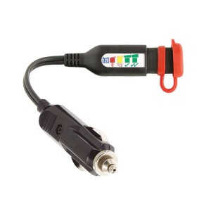OptiMate MONITOR O-126, Battery status / charge system monitor for 12V lead-acid & 12.8V lithium-ion, with AUTO/DIN plug
