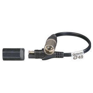 OptiMate CABLE O-49, Adapter, SAE to XLR 3-pin plug for 24V battery charging