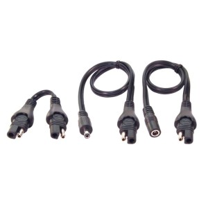 OptiMate CABLE O-67, Adapter kit, 3 piece, SAE to DC 2.5mm