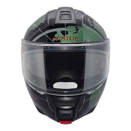 SCHUBERTH C5 DOT Graphic Globe Green - Image 5
