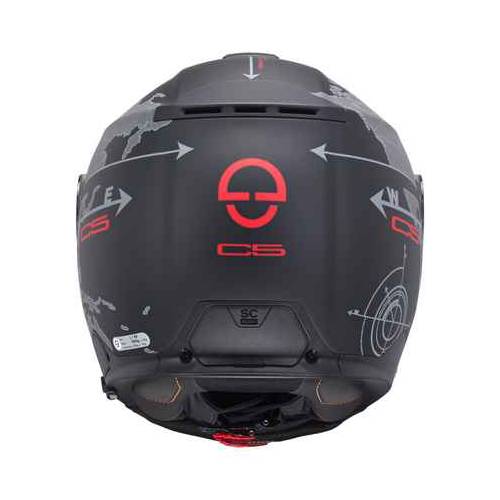 SCHUBERTH C5 DOT Graphic Globe Black - Image 7