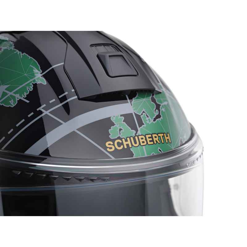 SCHUBERTH C5 DOT Graphic Globe Green - Image 3