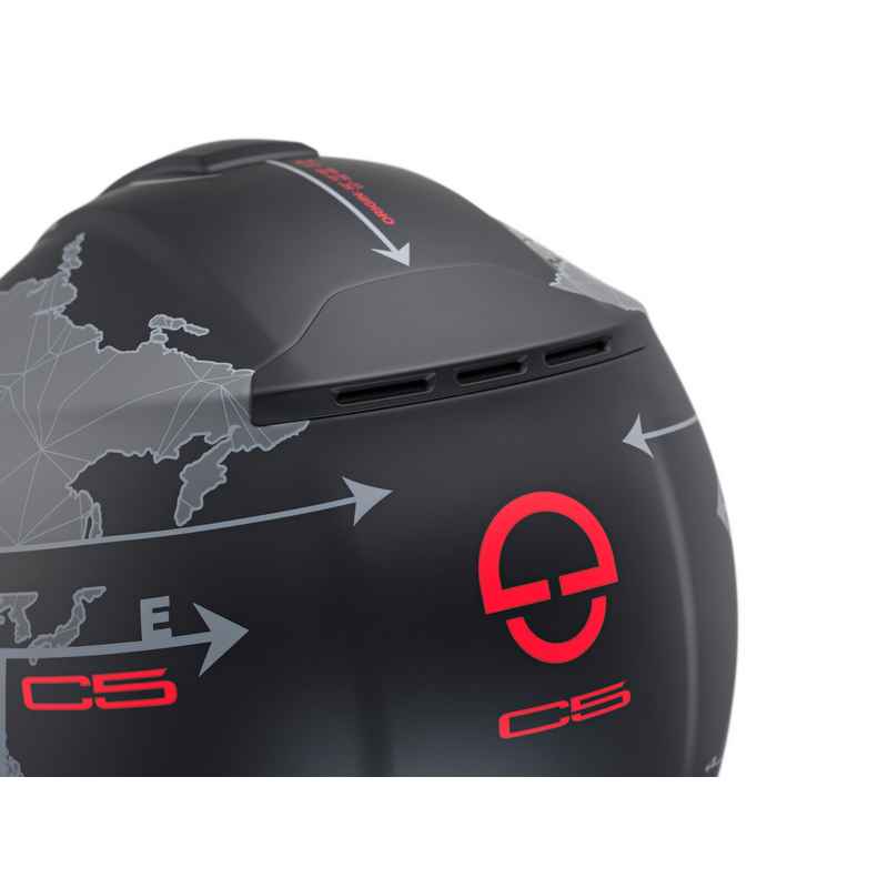 SCHUBERTH C5 DOT Graphic Globe Black - Image 5
