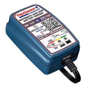 OptiMate 1 VoltMatic, TM401v2, 4-step 6V / 12V 0.6A battery charger & maintainer