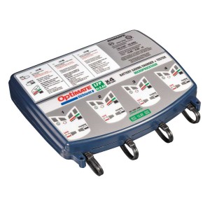 OptiMate Lithium 4s 0.8A Quad Bank, TM485, 8-step 12.8V 0.8A sealed battery saving charger & maintainer x4