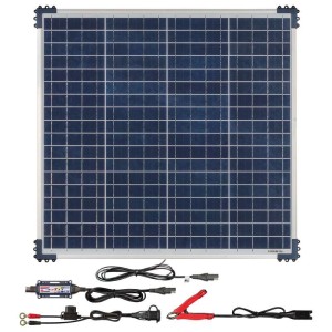 OptiMate Solar 60W, TM523-6, 6-step 12V 5A sealed solar battery saving charger & maintainer
