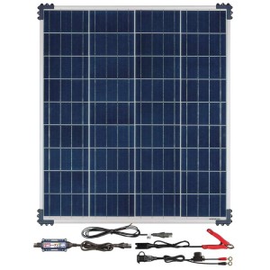 OptiMate Solar 80W, TM523-8, 6-step 12V 6.67A sealed solar battery saving charger & maintainer