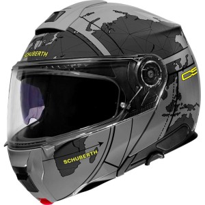 SCHUBERTH C5 DOT Graphic Globe Grey